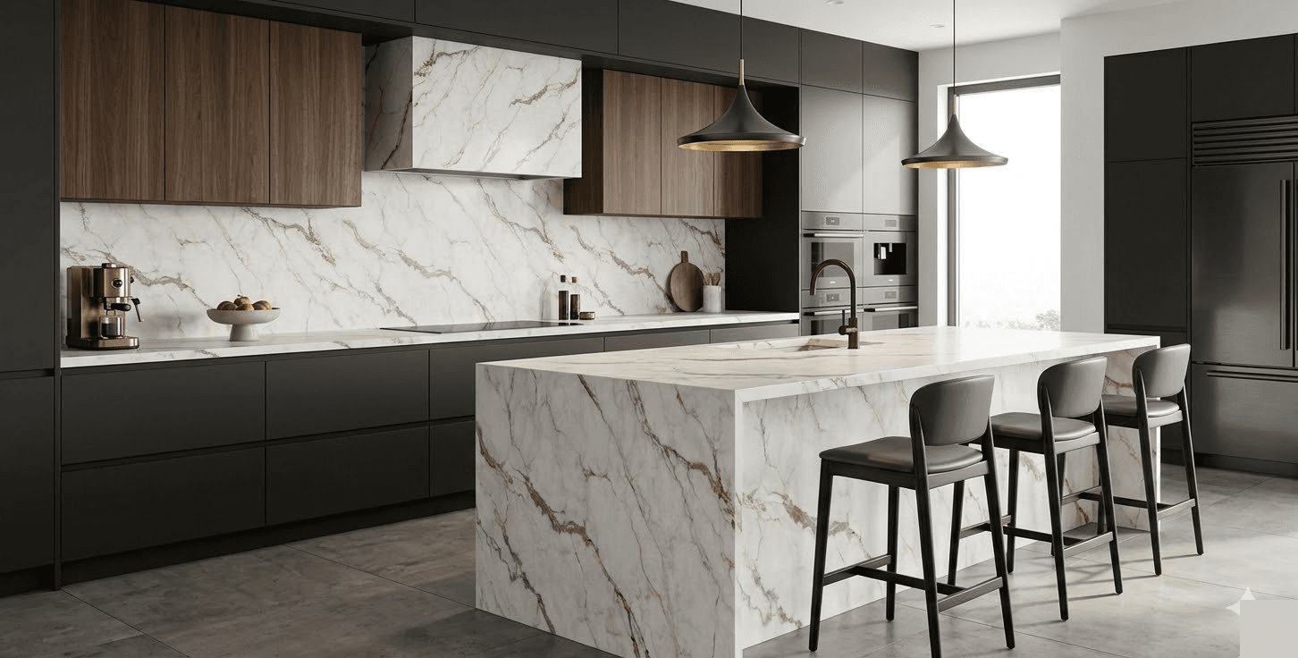 Cristallo Gold kitchen