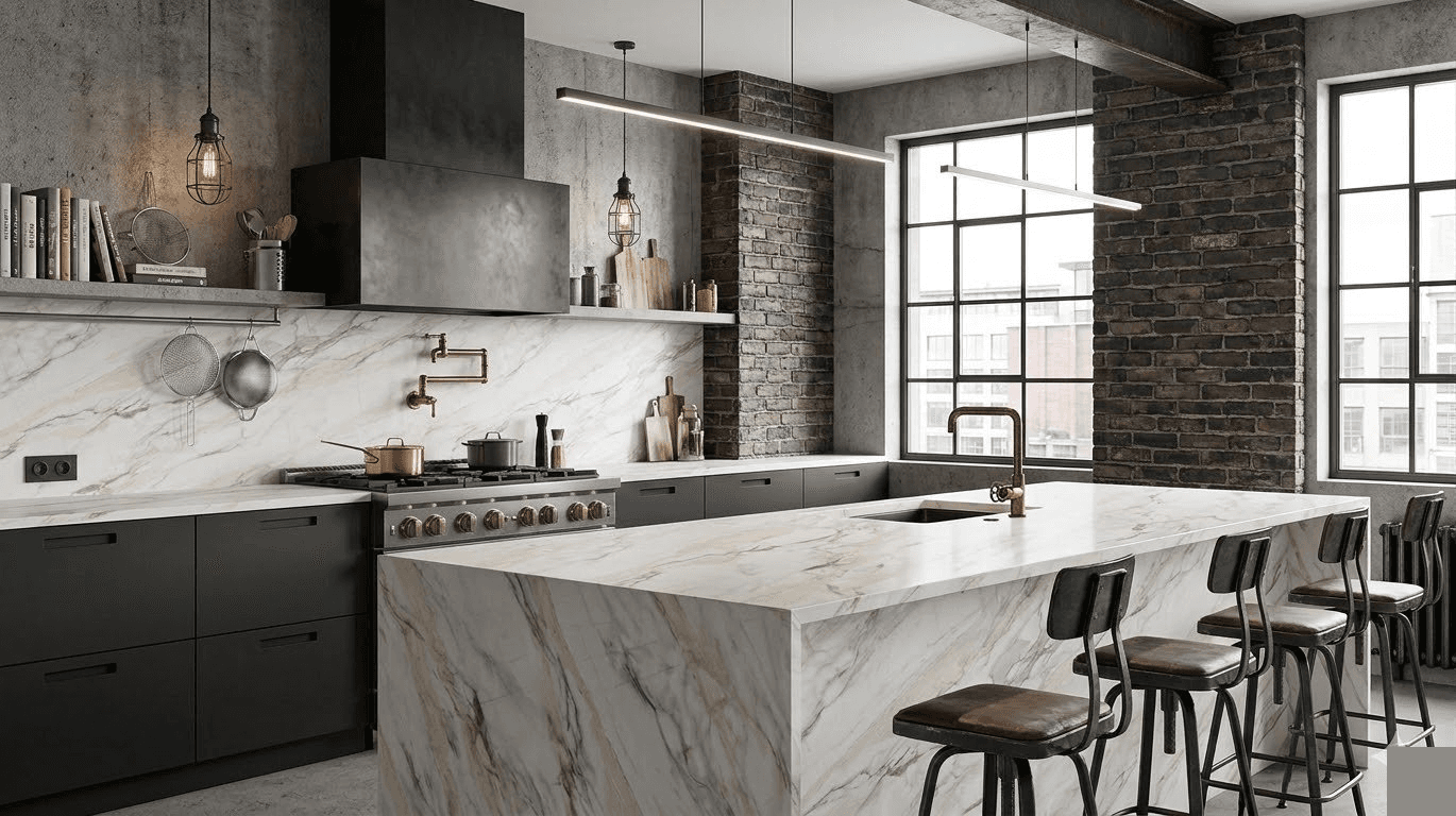 Venato Gold kitchen