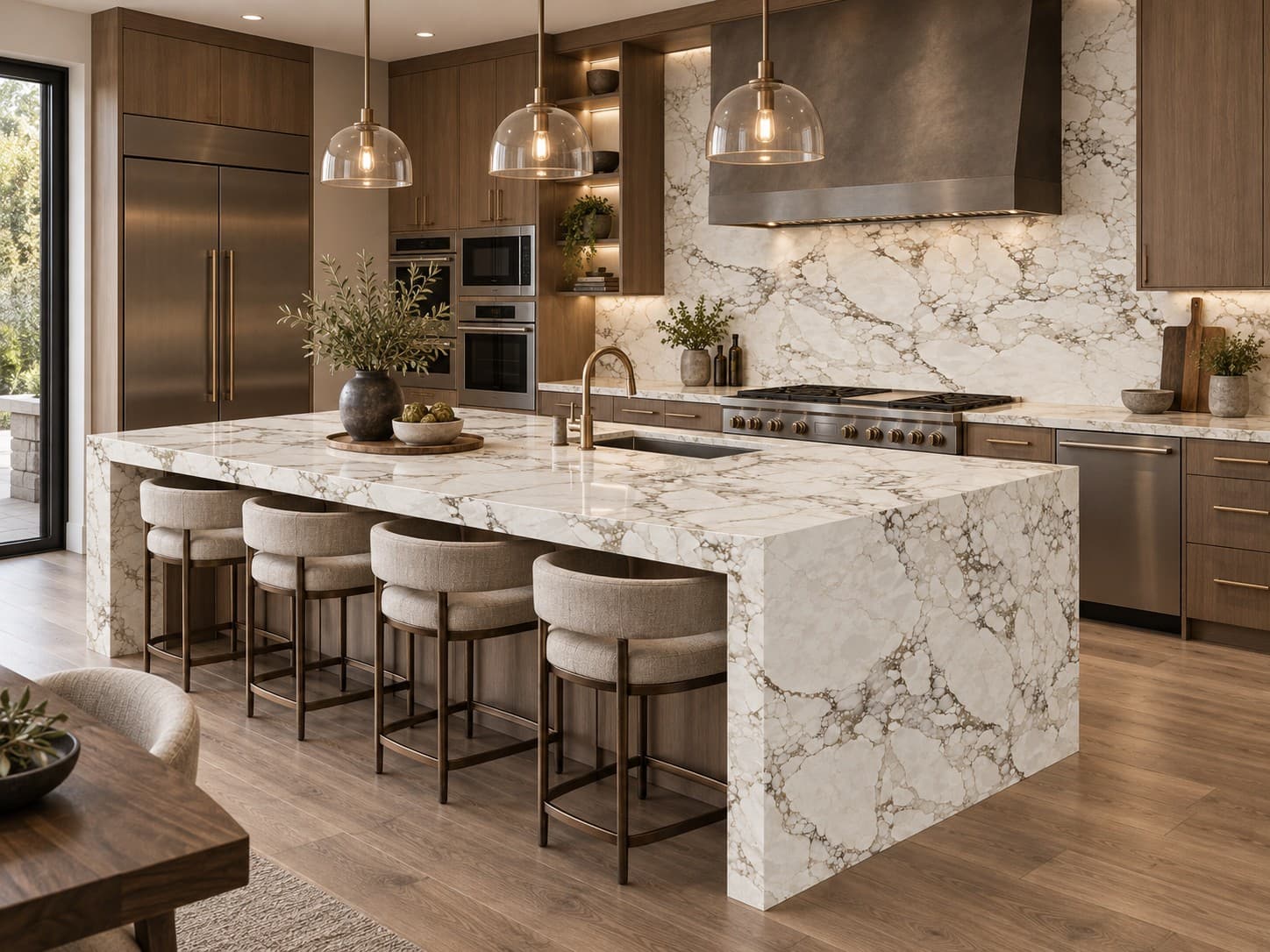 Calacatta Renaissance kitchen